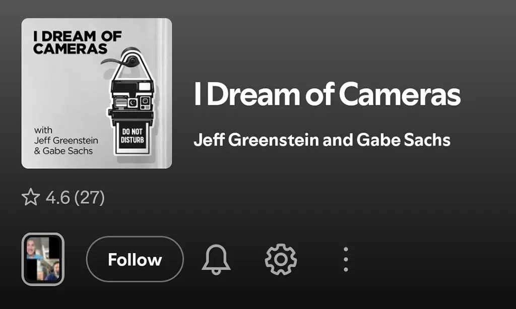 i dream of cameras podcast logo