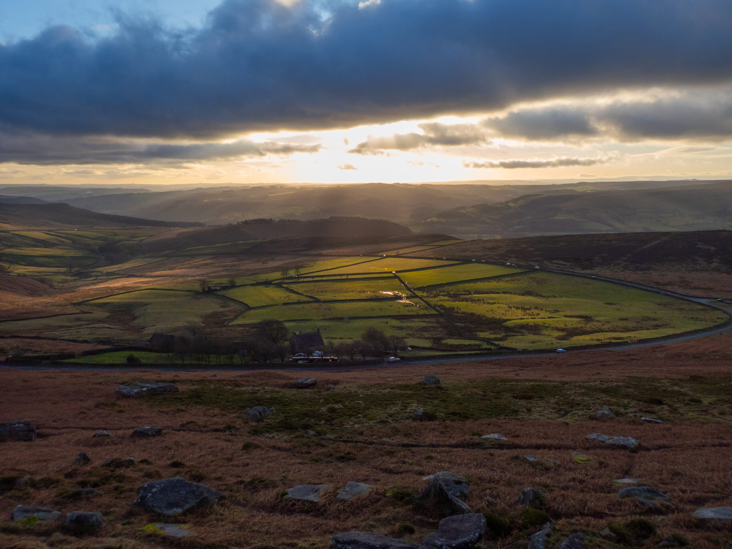 Raw image edited for more dynamic range