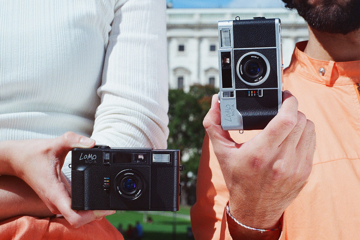 Lomo MC-A in black or silver. Image Lomography