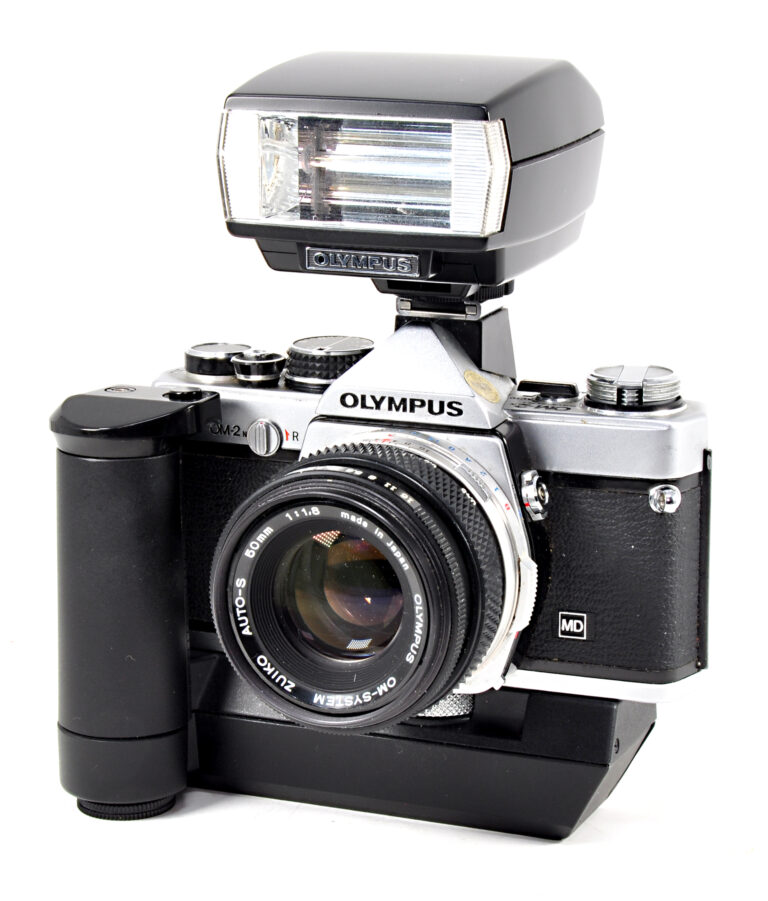 Classic film cameras: the clever Olympus OM-2N