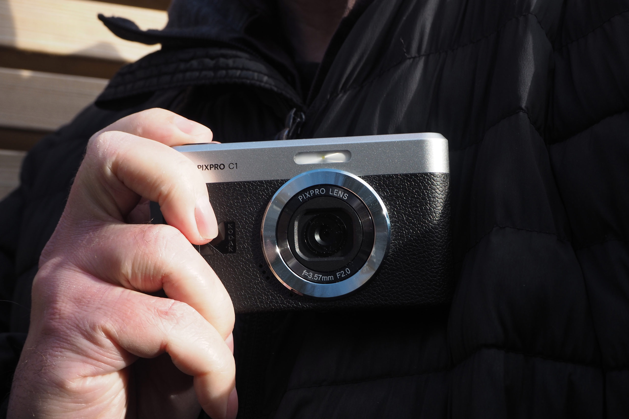 Kodak Pixpro C1 in hand