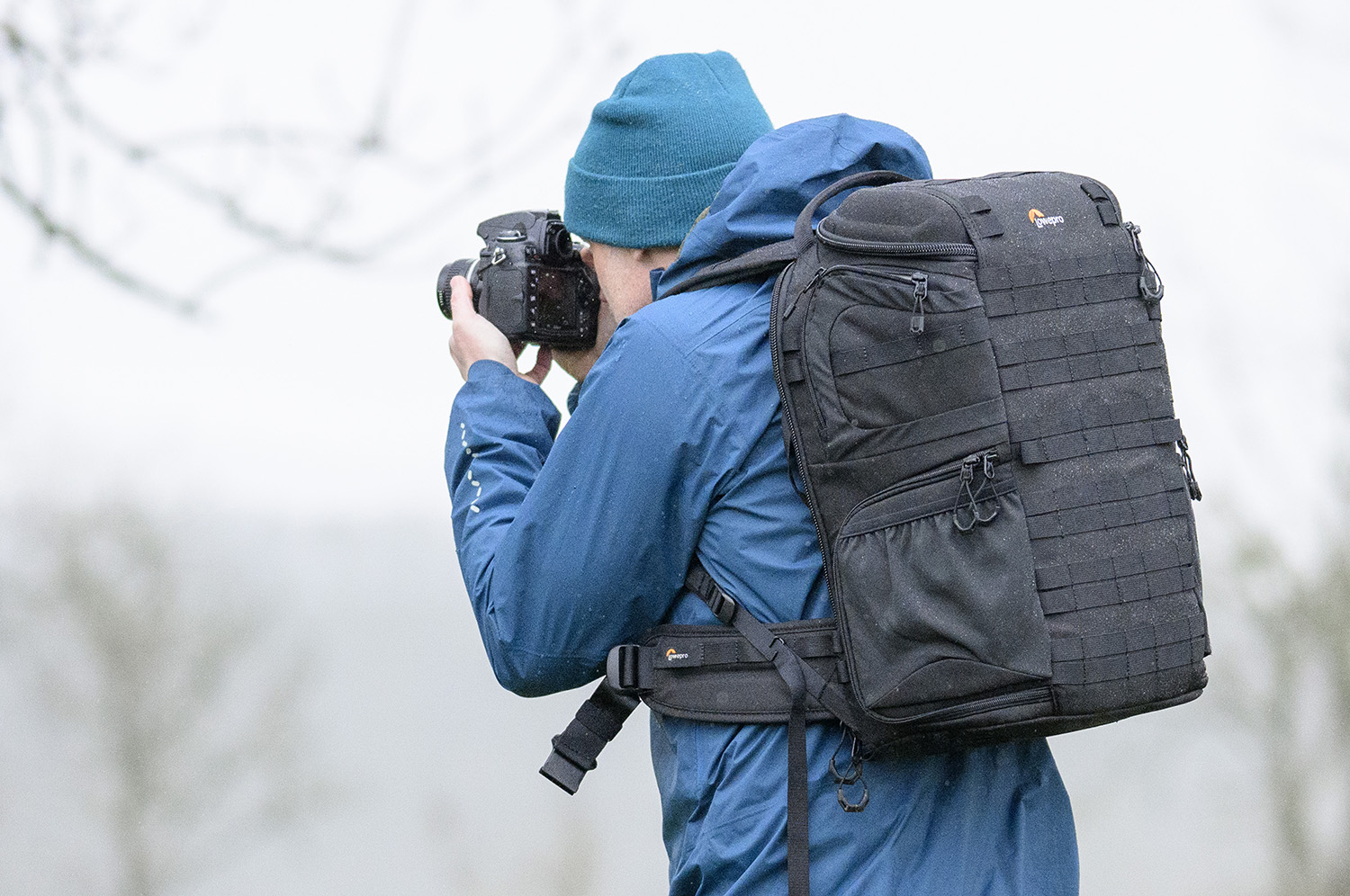 large Lowepro camera backpack