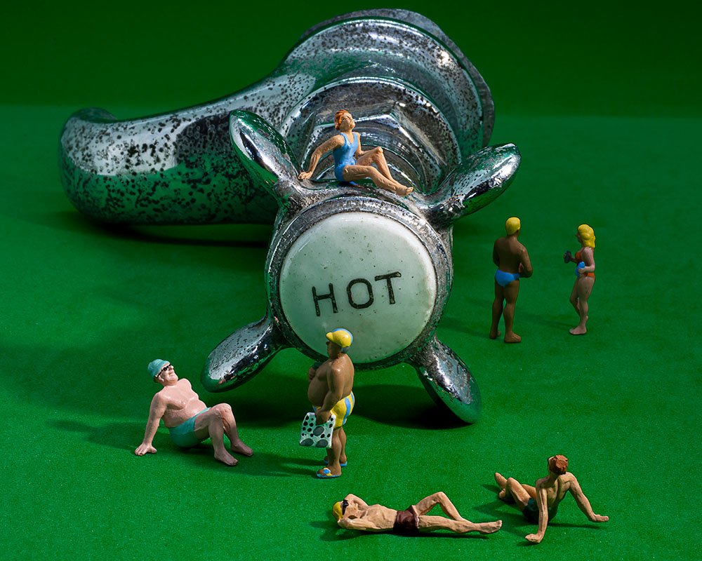 Jacki Gordon macro photography with figurines