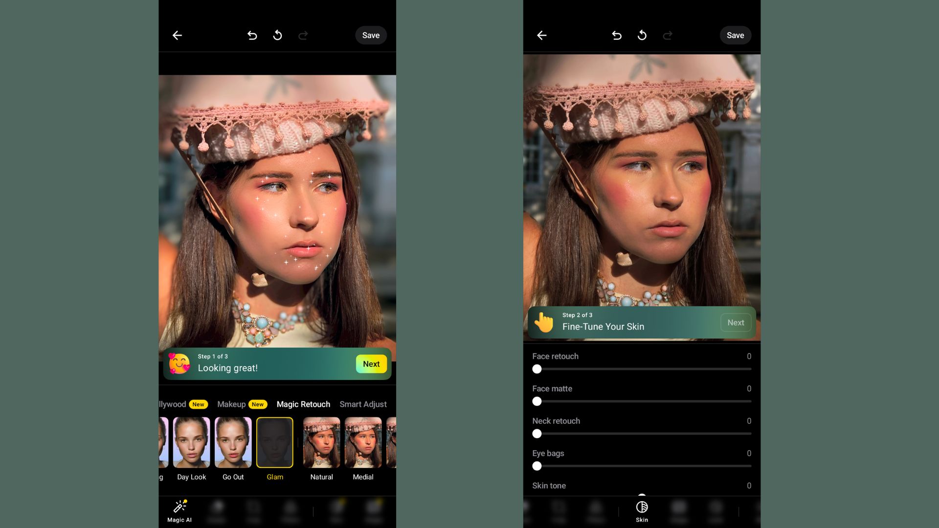 Lensa AI photo editing app for portraits and selfies