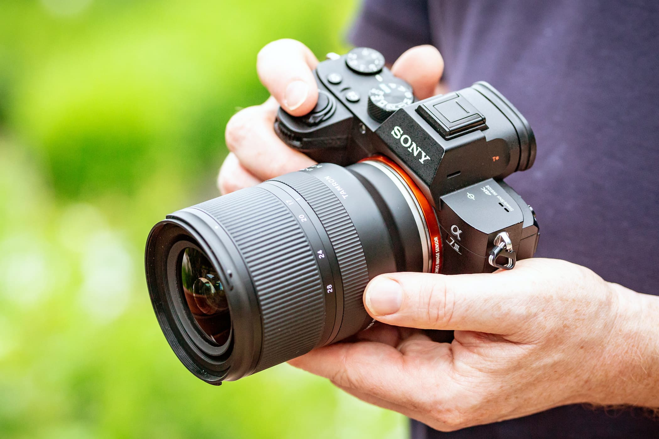 Sony A7 III with Tamron 17-28mm lens