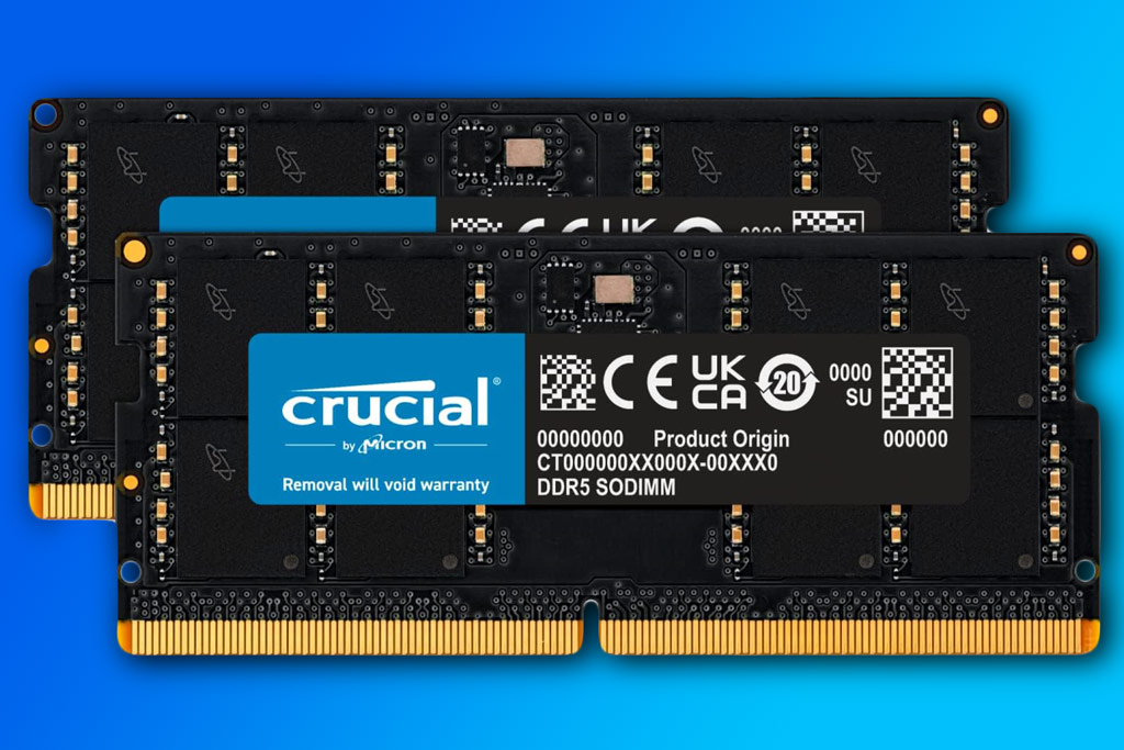 Crucial, laptop RAM