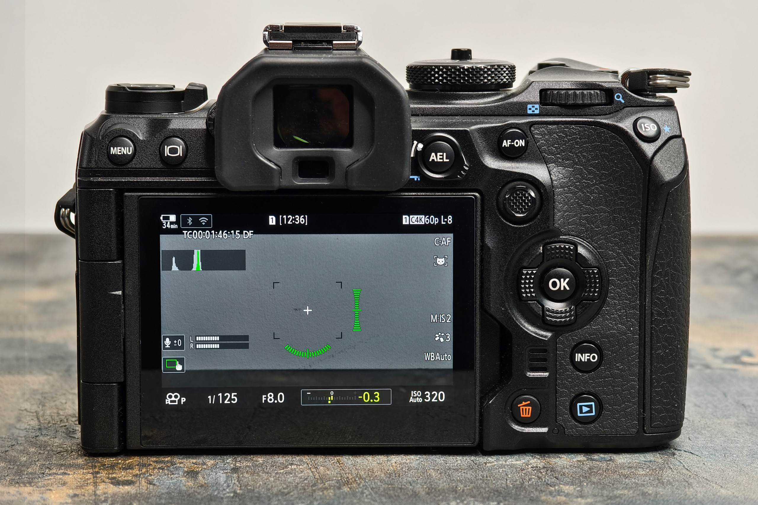 OM System OM-1 Mark II video mode. Photo Joshua Waller