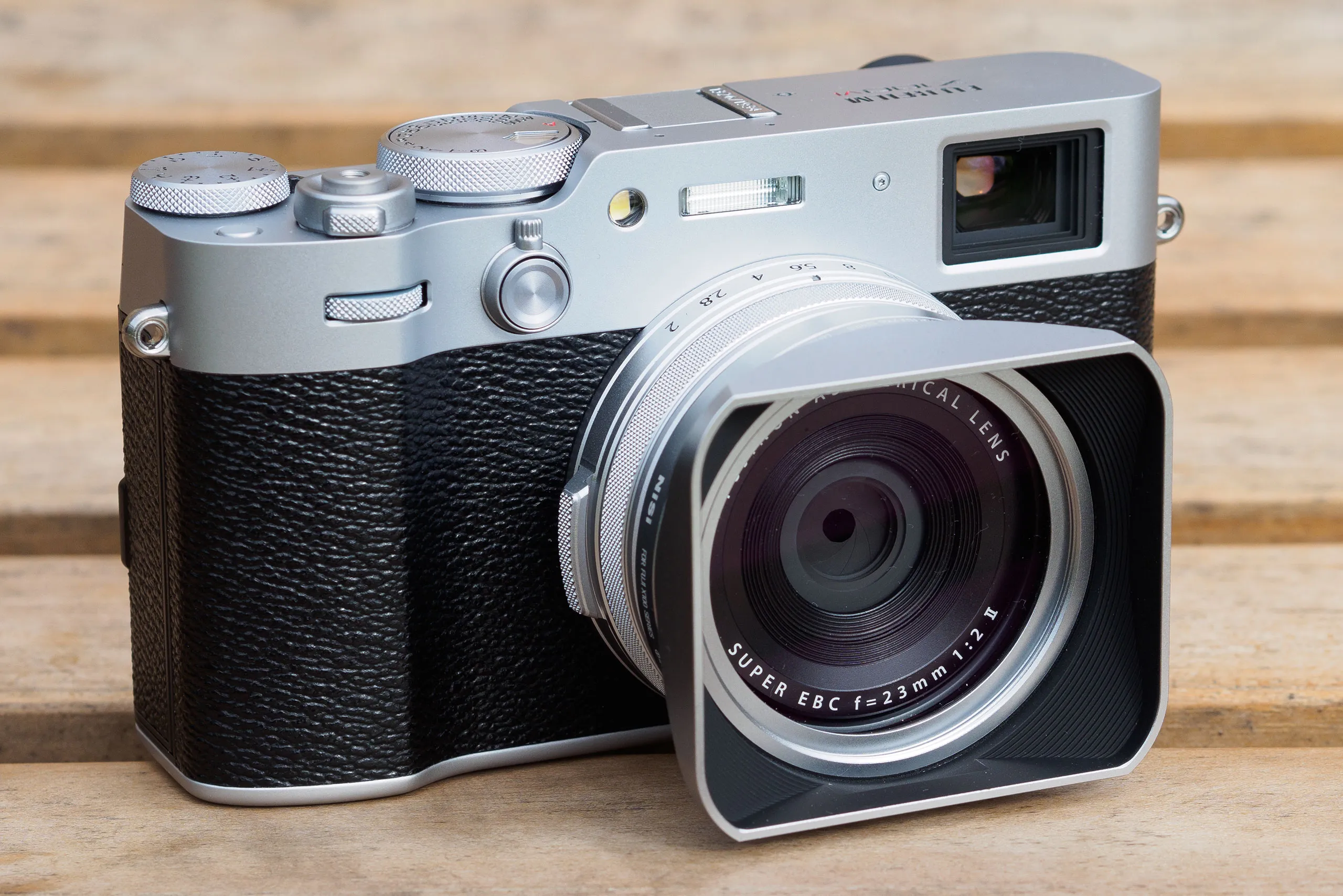 NiSi X100 UV filter and hood on Fujifilm X100VI