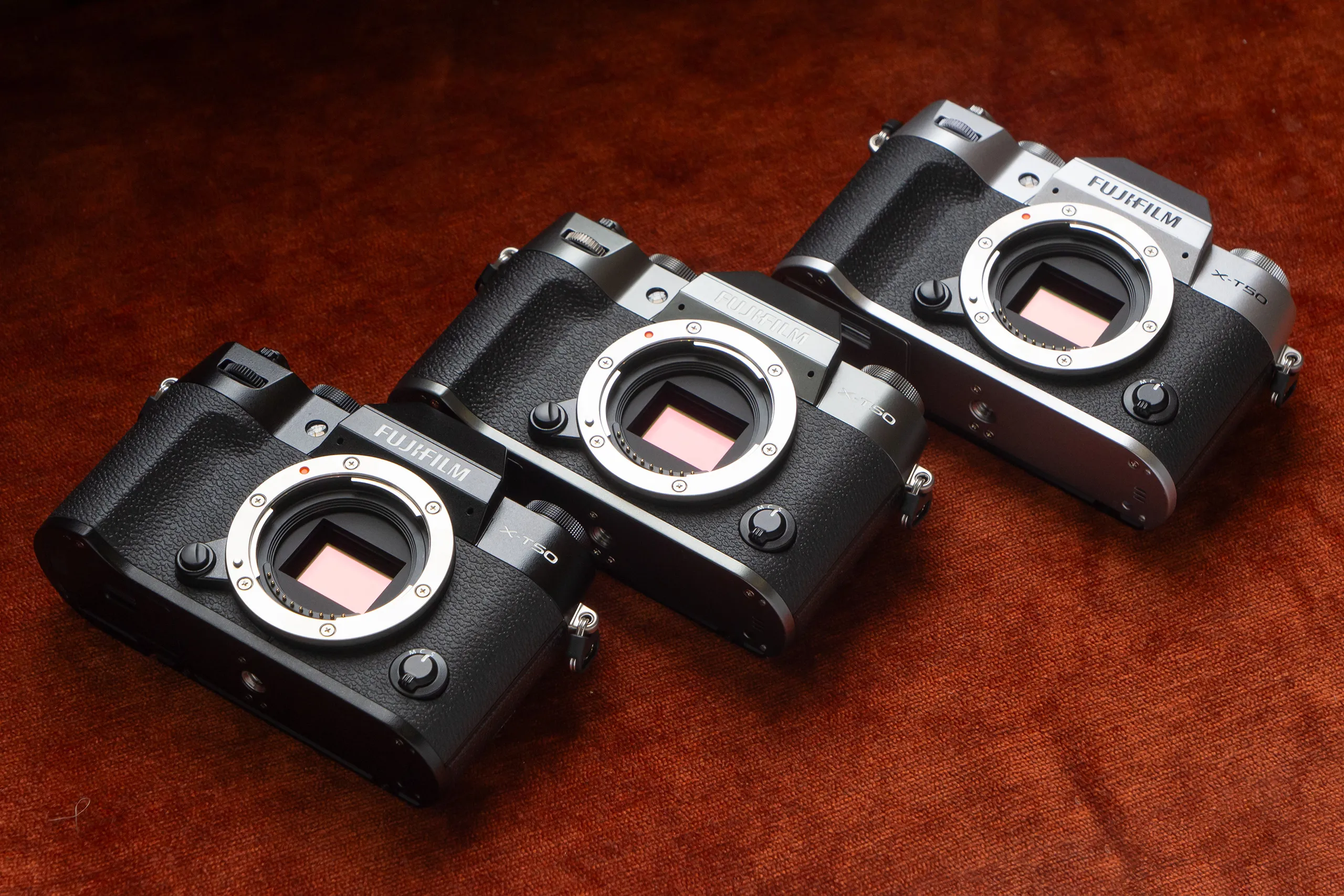 Fujifilm X-T50 colours. Photo JW/AP