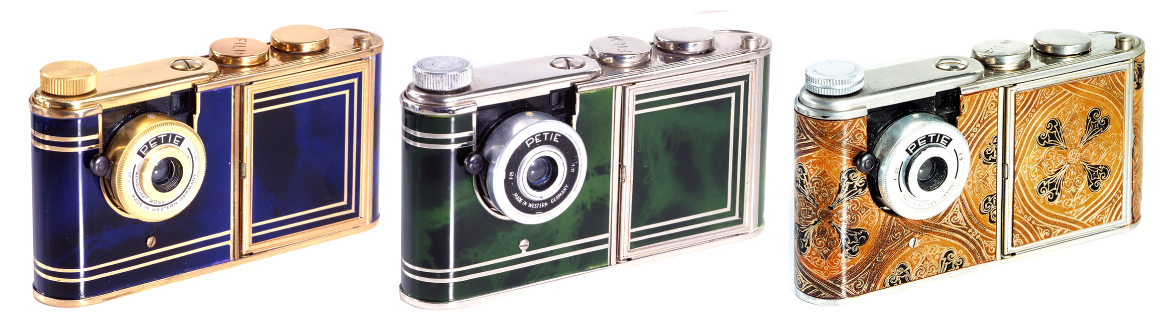 Petie Vanities that built the cameras into ladies' compacts