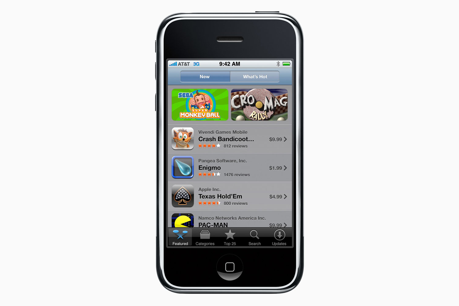 Apple iPhone App Store. Image: Apple
