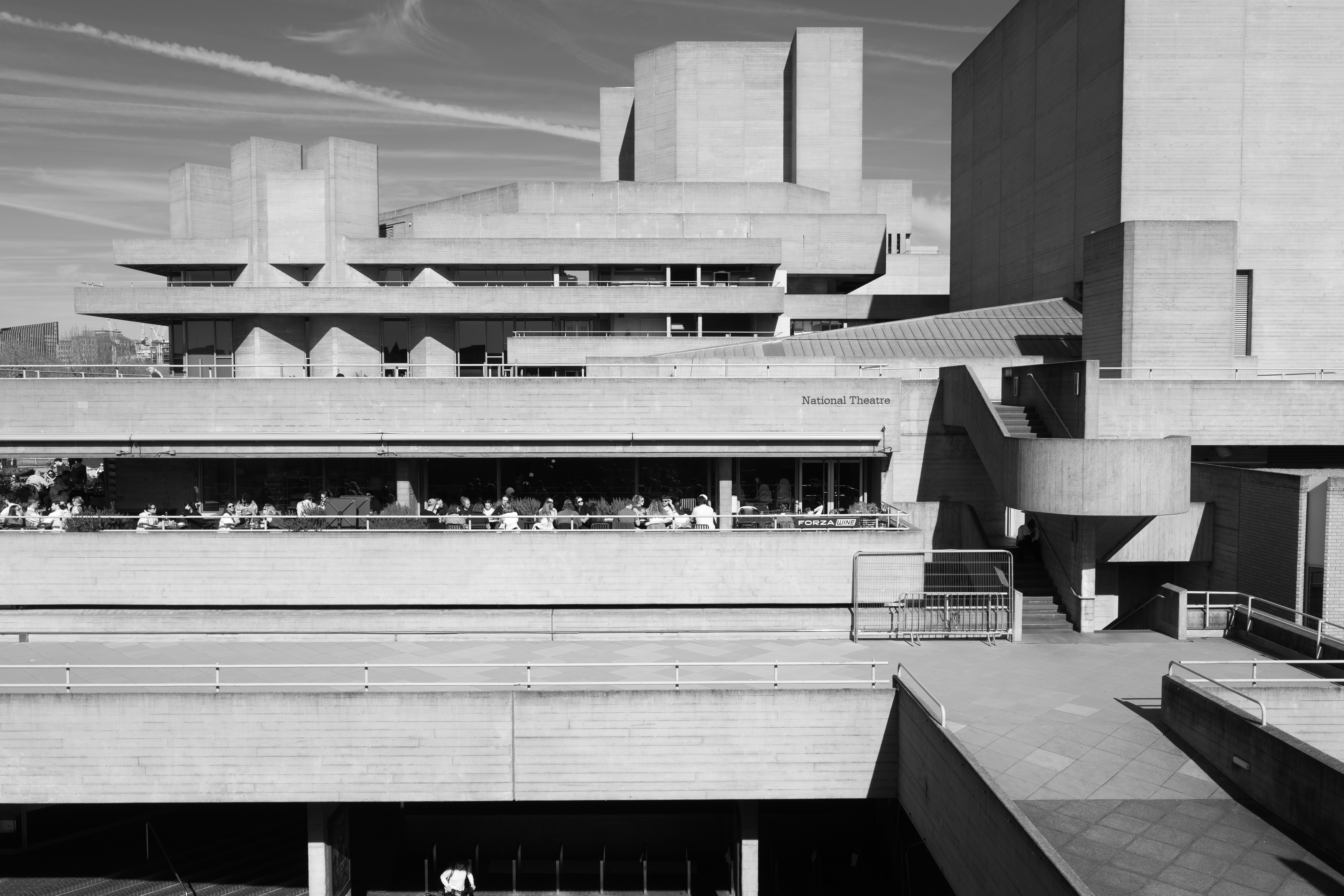 Ricoh GR IV Monochrome sample image: National Theatre, London. 