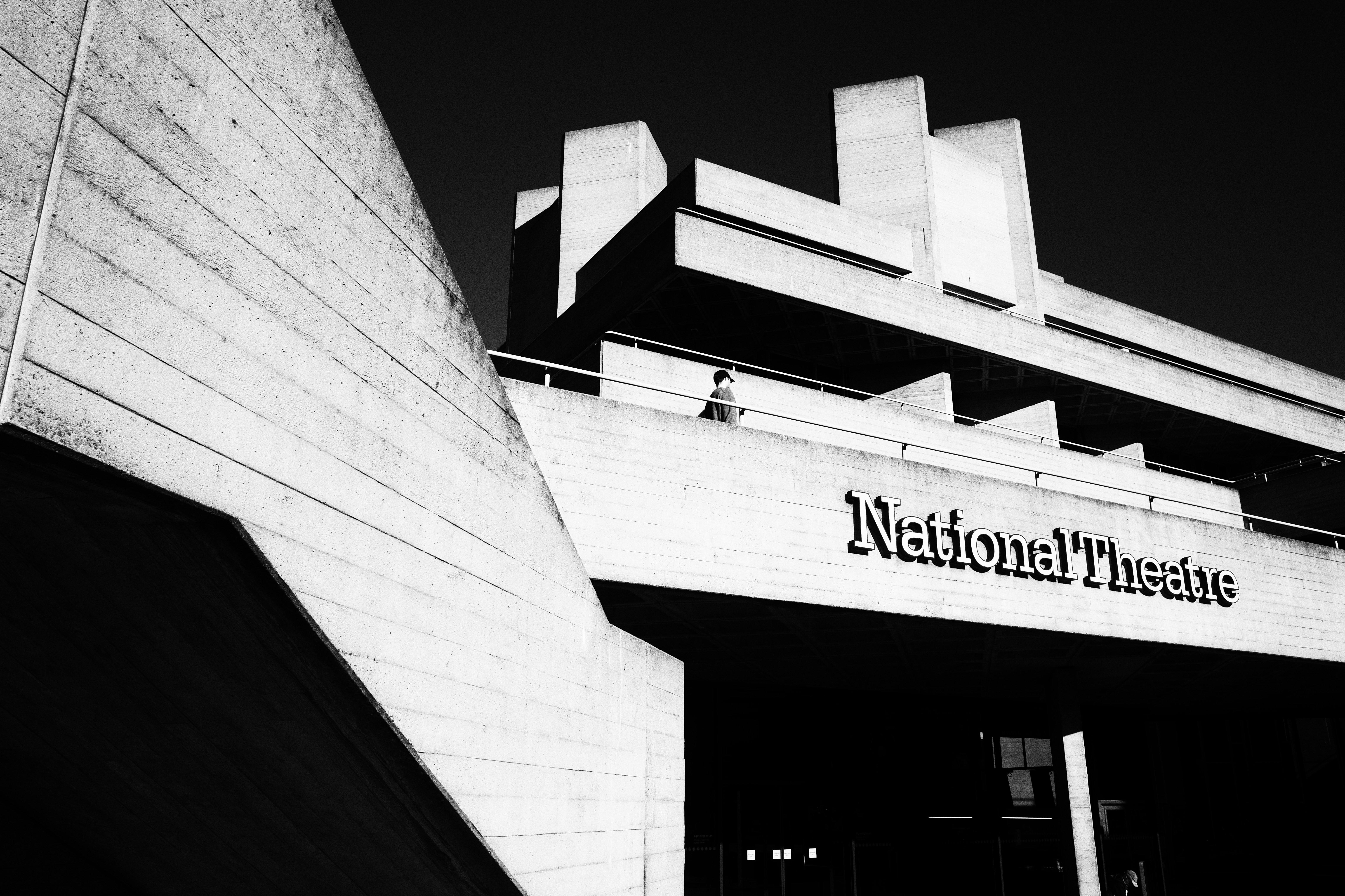 Ricoh GR IV Monochrome sample image: National Theatre, London. 