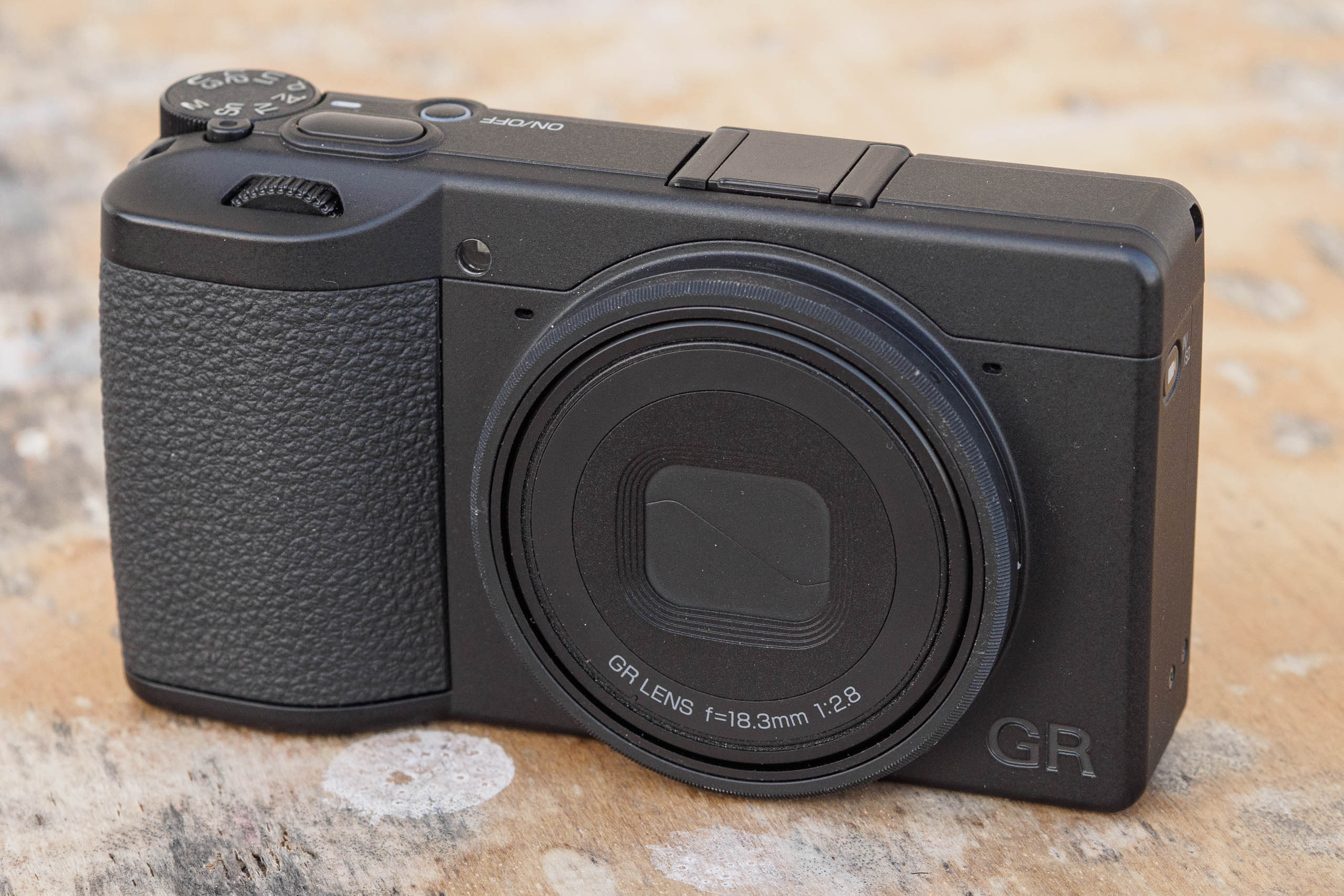 Ricoh GR IV Monochrome powered off.