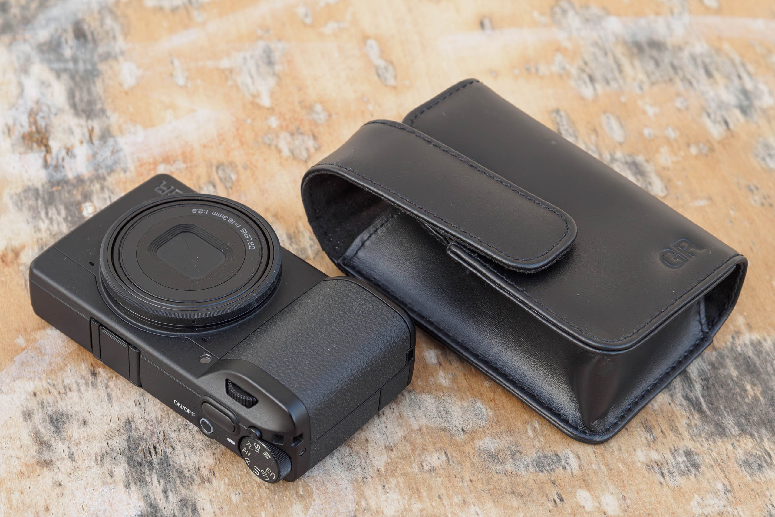 Ricoh GR IV Monochrome with GC-11 case. Image credit: Andy Westlake